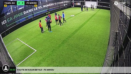 Faute de Kaan BEYAZ - FC MIKOU