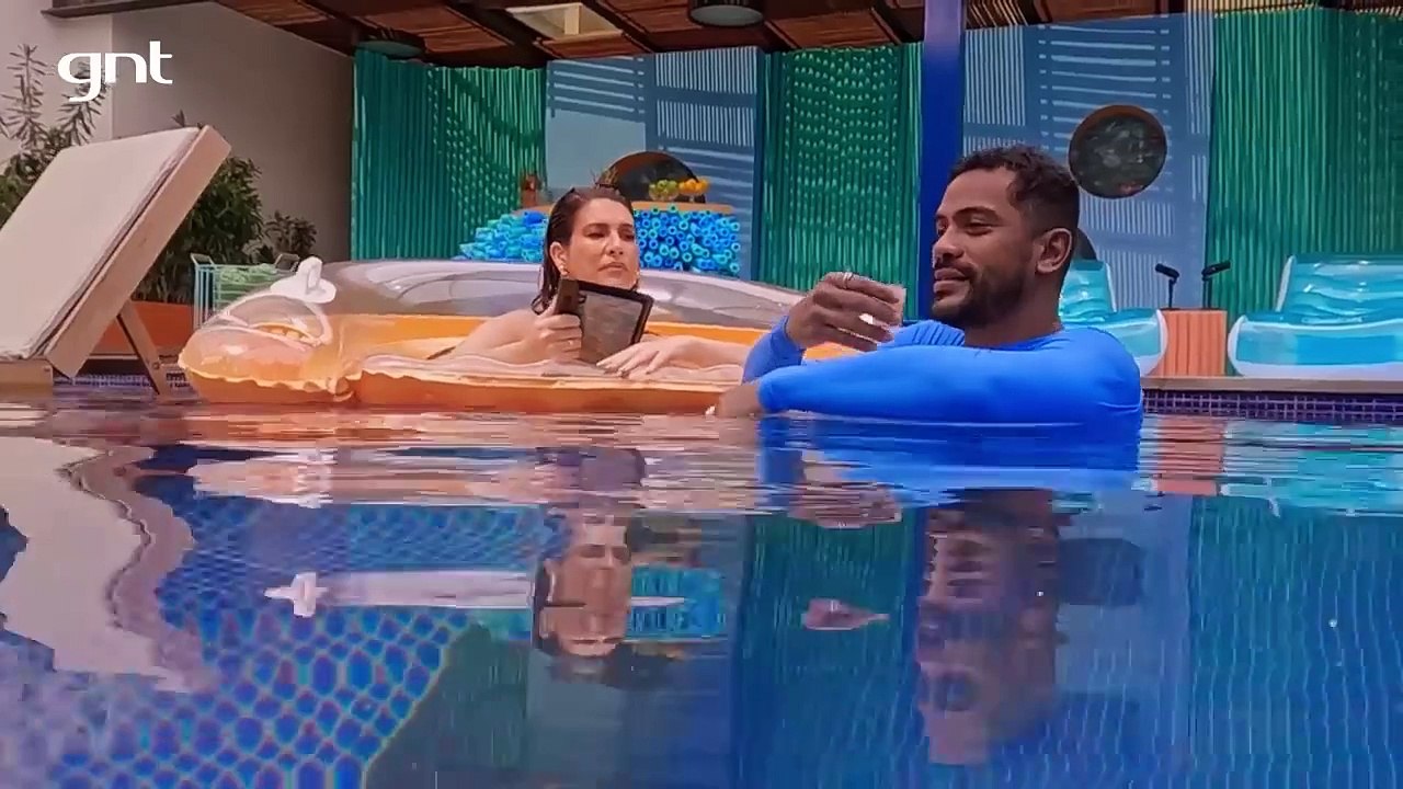 O selinho do Samuel de Assis que polemizou a internet ✨ | Na Piscina, com Fê Paes Leme | GNT