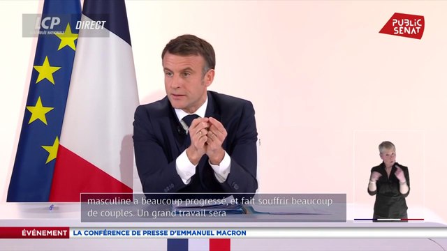 Emmanuel Macron appelle à aller plus loin sur les sujets européens