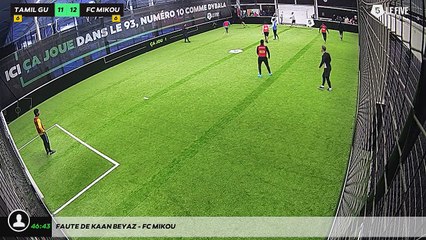 Faute de Kaan BEYAZ - FC MIKOU