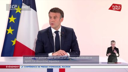 “La promesse républicaine c’est celle de l’égalité des chances”, estime Emmanuel Macron