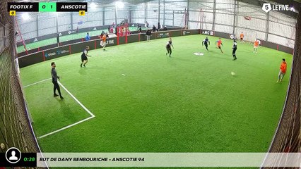 But de Dany Benbouriche - Anscotie 94