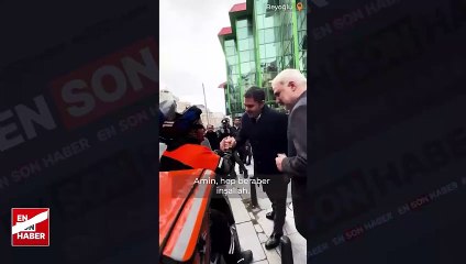 Murat Kurum, Beyoğlu'nda vatandaşlarla bir araya geldi