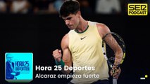 Alcaraz empieza fuerte