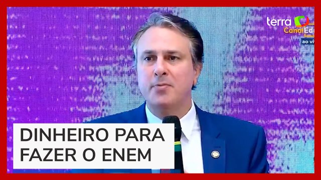 Alunos do 3º ano vão receber dinheiro para fazer Enem