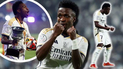 Vinicius, hombre de las finales y látigo del Barça