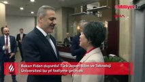 Bakan Fidan duyurdu! Türk-Japon Bilim ve Teknoloji Üniversitesi bu yıl faaliyete geçecek