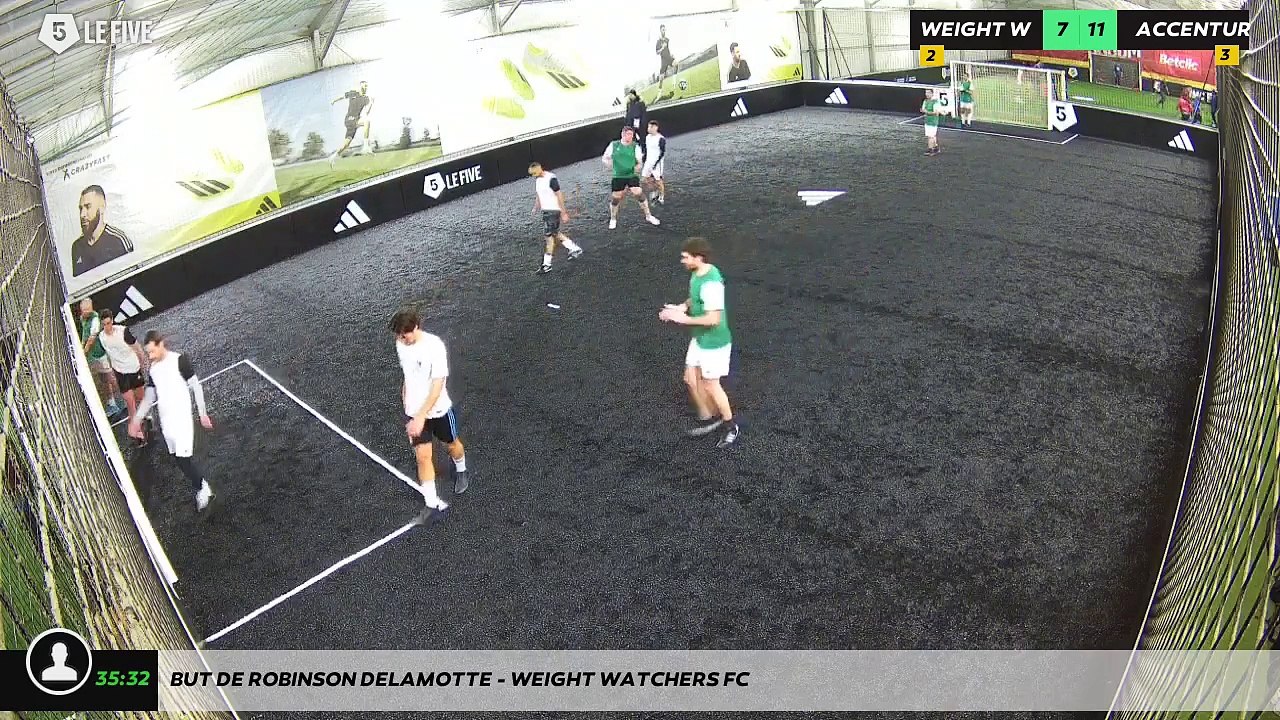 But de Robinson DELAMOTTE - WEIGHT WATCHERS FC