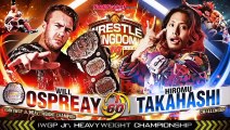Will Ospreay vs Hiromu Takahashi IWGP Jr. Heavyweight Title Wrestle Kingdom 14 Highlights