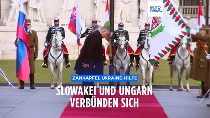 Zankapfel Ukraine-Hilfe: Slowakei und Ungarn verbünden sich