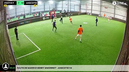 Faute de Marin D'henry Simonnot - Anscotie 94