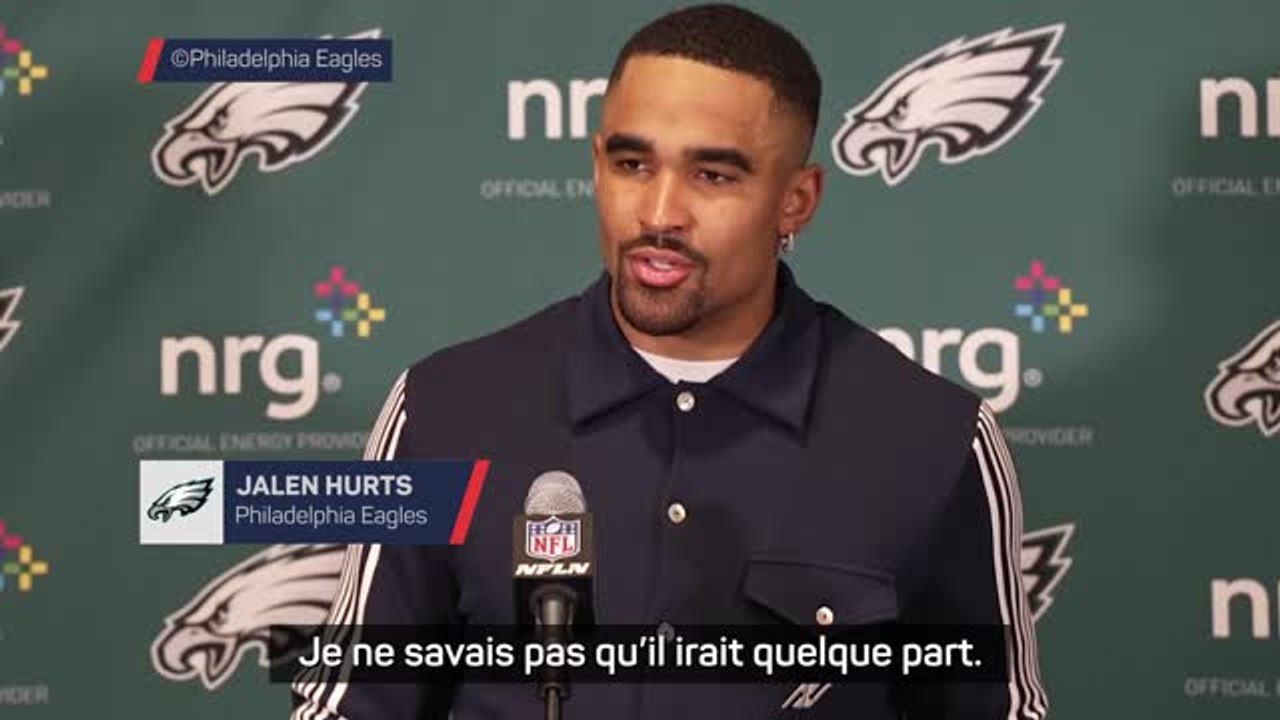Eagles - Hurts botte légèrement en touche sur l'avenir de Sirianni chez les Eagles