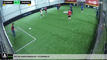 But de Jonas Gonzales - FC Grenelle