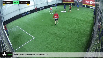 But de Jonas Gonzales - FC Grenelle