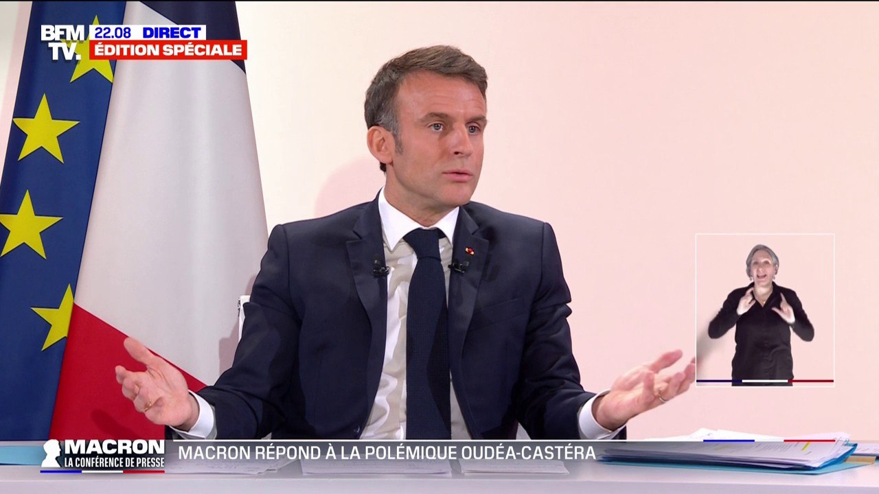 Polémique sur la scolarisation des enfants d'Amélie Oudéa-Castéra: "Quand on blesse sans s'en rendre compte, on a raison de s'excuser" explique Emmanuel Macron