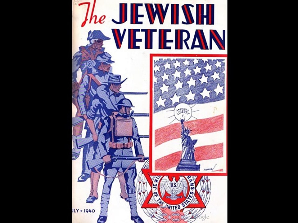 Louis Austin Falk from Dziewieniszki - Dieveniškės - Divenishok. The Jewish Veteran דיװענישאק.