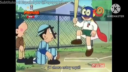 El Hombre Par juega béisbol Sub. Español | Perman: El Hombre Par en Español