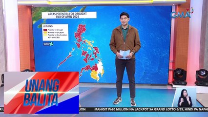 Mahigit 50 probinsiya, posibleng tamaan ng tagtuyot o drought sa Abril - Weather update today as of 7:11 a.m. (January 17, 2024) | UB