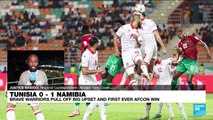 AFCON 2024: Namibia's Brave Warriors pull off first ever AFCON win against Tunisia