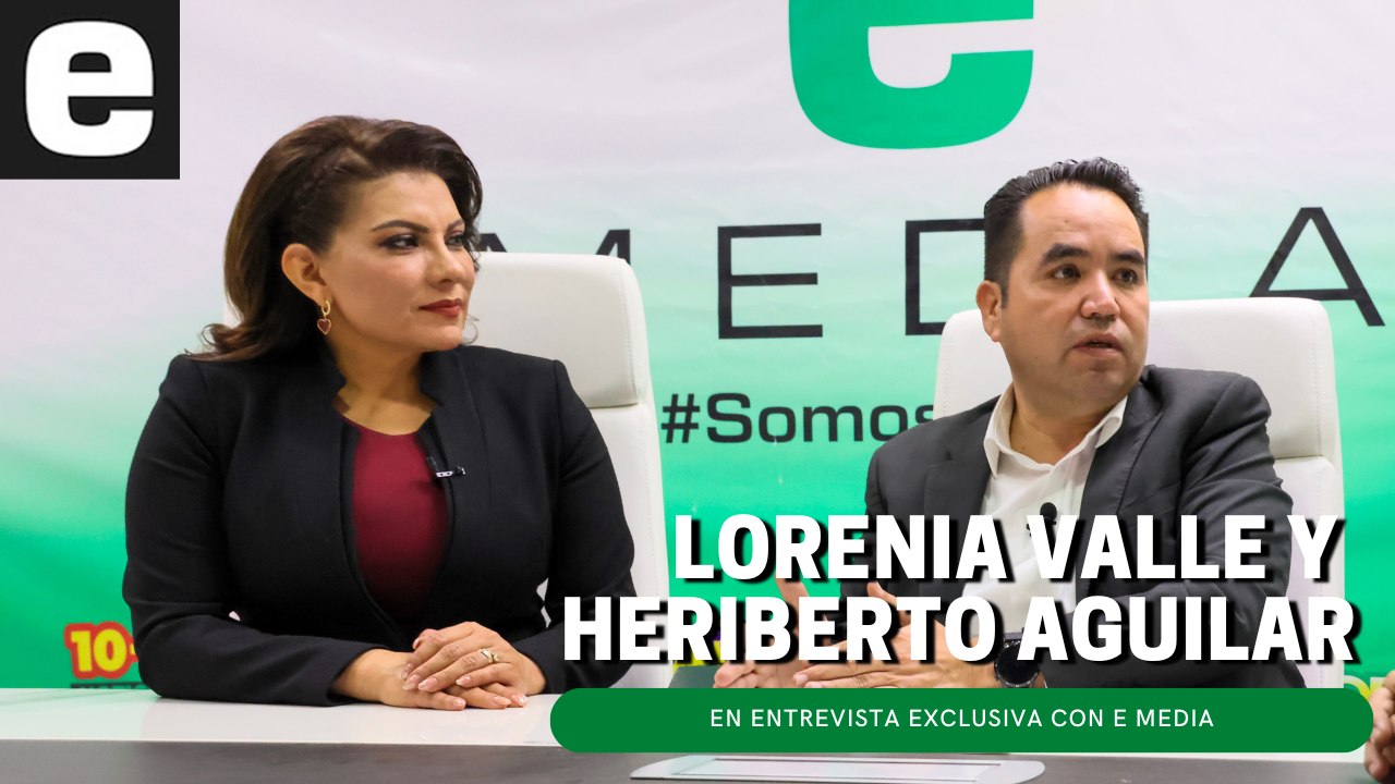 Heriberto Aguilar y Lorenia Valles en exclusiva para EXPRESO