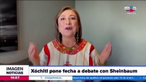 Claudia Sheinbaum no va a debatir con Xóchitl Gálvez