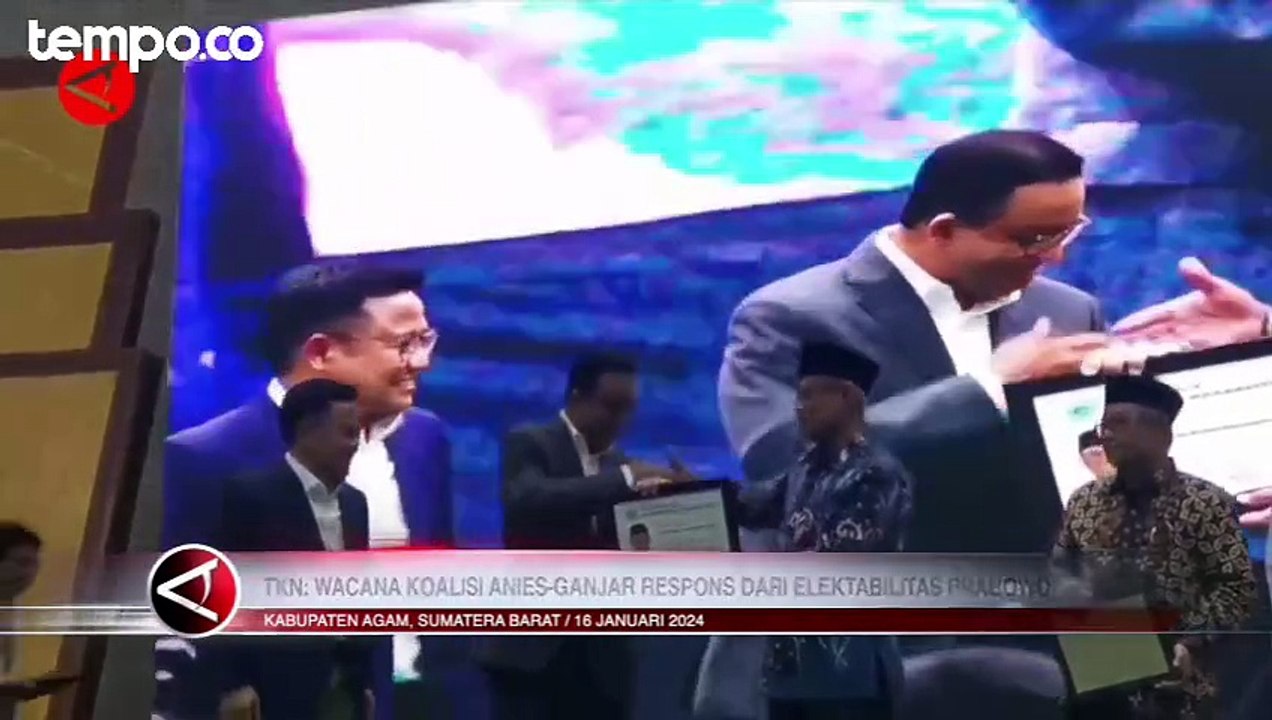 TKN Sebut Wacana Koalisi Anies-Ganjar Respon Dari Elektabilitas Prabowo yang Unggul