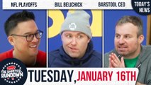 Barstool Sports CEO Steps Down - Barstool Rundown - January 16th, 2024