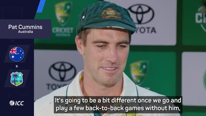 Download Video: Australia without Warner feels 'a bit different' for Cummins