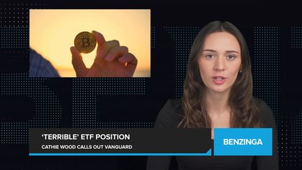 Ark Invest's Cathie Wood Slams Vanguard's Decision to Exclude Bitcoin ETFs as 'Terrible'