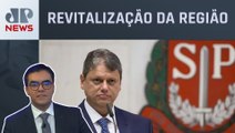 Tarcísio confirma investimento de R$ 4 bilhões no Centro de São Paulo; Vilela comenta