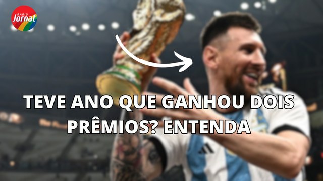 MESSI já venceu 12 prêmios de melhor jogador do mundo; relembre todos