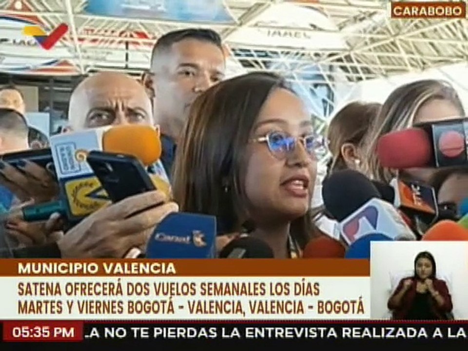 Carabobo | Aerolíneas Satena conectará dos vuelos semanales desde Valencia a la ciudad de Bogotá