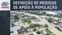Comitiva do governo federal visita áreas do Rio de Janeiro atingidas por chuvas