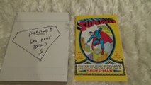 SUPERMAN  1 FACSIMILE EDITION (2022) COMIC BOOK UNBOXING, CUSTOMER REVIEW AND CLOSER LOOK
