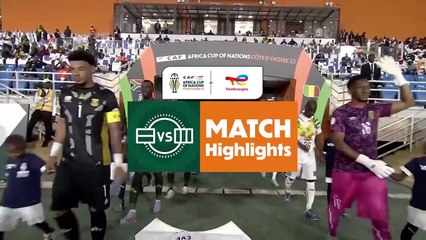 HIGHLIGHTS _ Mali  South Africa #TotalEnergiesAFCON2023 - MD1 Group E