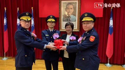 彰化新任警局長陳明君來自澎湖，正式就職！🚓