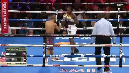 Keyshawn Davis vs Omar Tienda Bahena