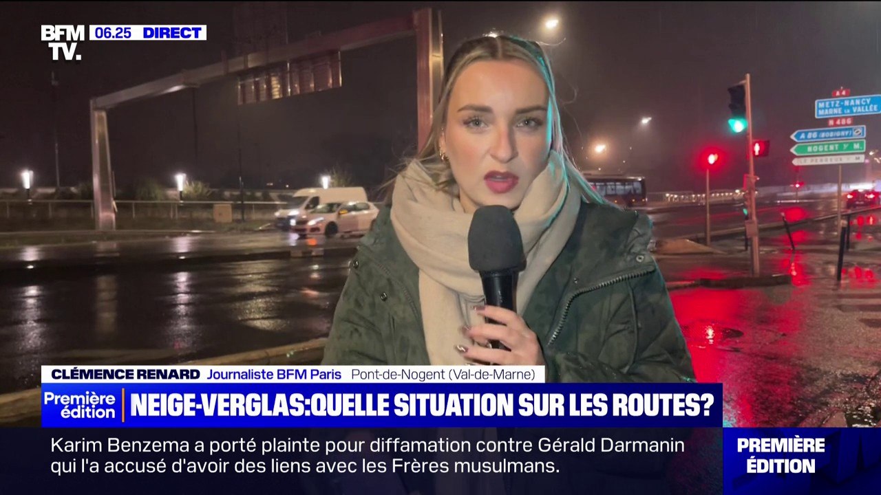 Neige et verglas: prudence sur les routes dans l'est parisien