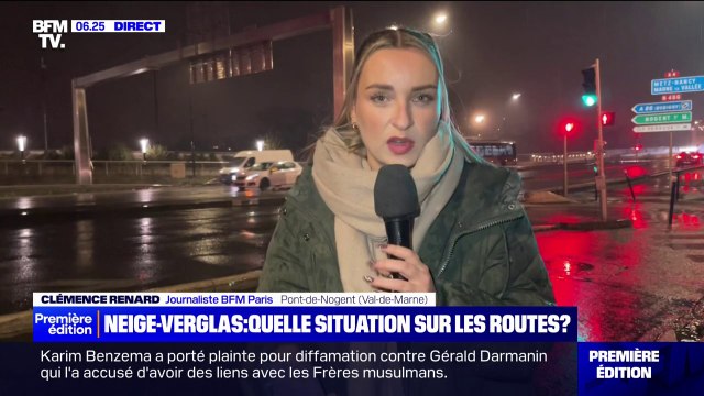 Neige et verglas: prudence sur les routes dans l'est parisien