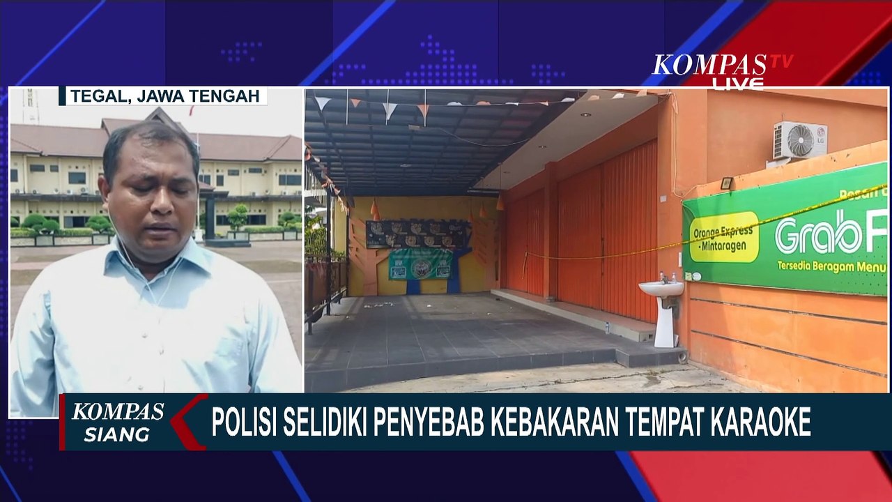 Polisi Ungkap Pemicu Kebakaran Tempat Karaoke di Tegal, Diduga Korsleting Listrik