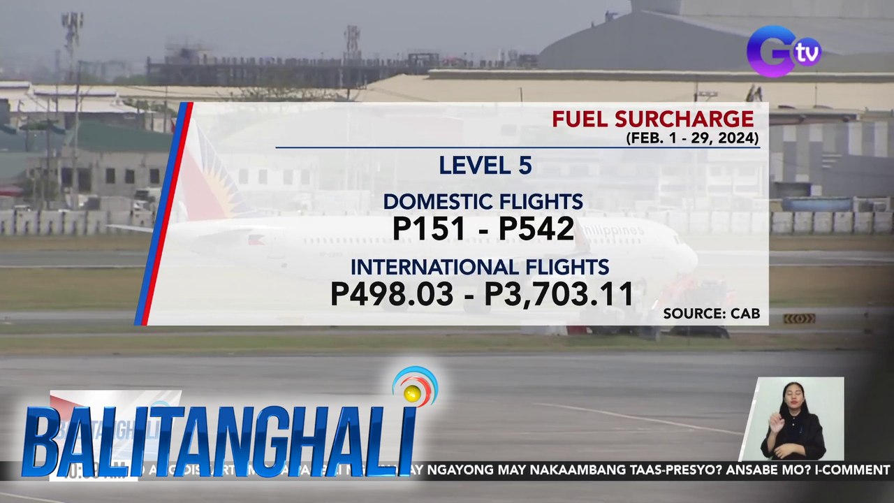 Fuel surcharge, bababa sa susunod na buwan | BT
