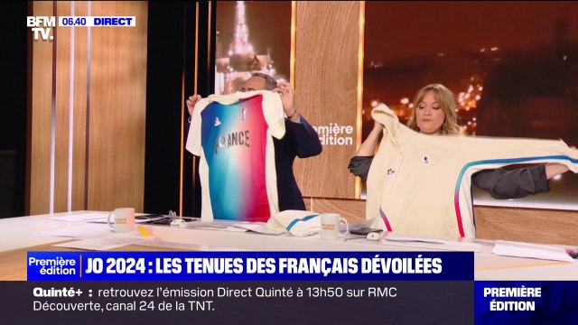 JO 2024: les tenues des athlètes français dévoilées