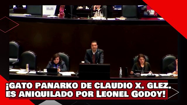 VEAN! ¡gato panarko de Claudio X. González es aniquilado por Leonel Godoy por atacar logros de AMLO!