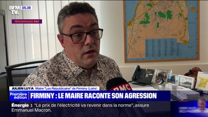 Loire: une nouvelle fois agressé, le maire de Firminy témoigne (document RMC)