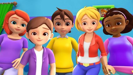 Five Little Mommies Fun Rhyme for Preschool Children By Kids Tv Channel