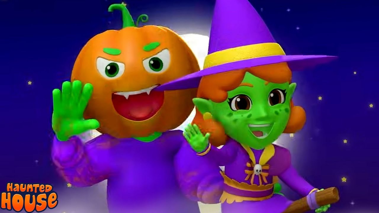 The Haunted House and Halloween Rhyme For Children