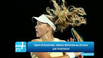 Open d'Australie: Jabeur éliminée au 2e tour par Andreeva