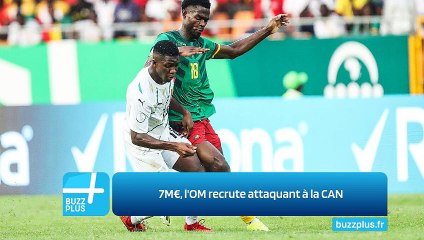 7M€, l'OM recrute attaquant à la CAN