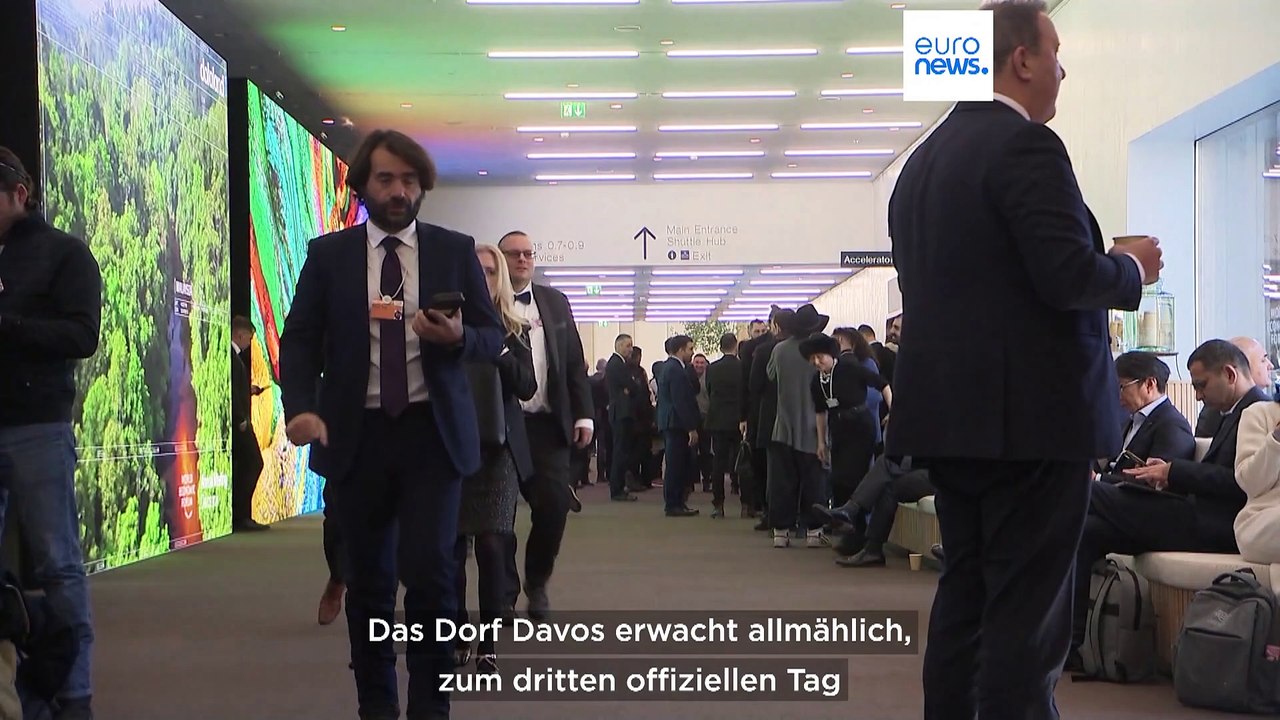 Davos: Von der Leyen will weiteres Milliarden-Paket für Kiew