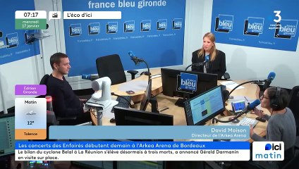 David Moison directeur de l'Arkea Arena de Floirac